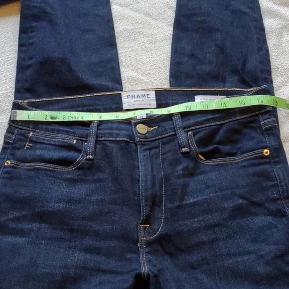 FRAME LE HIGH SKINNY CROP - Picture 9 of 10